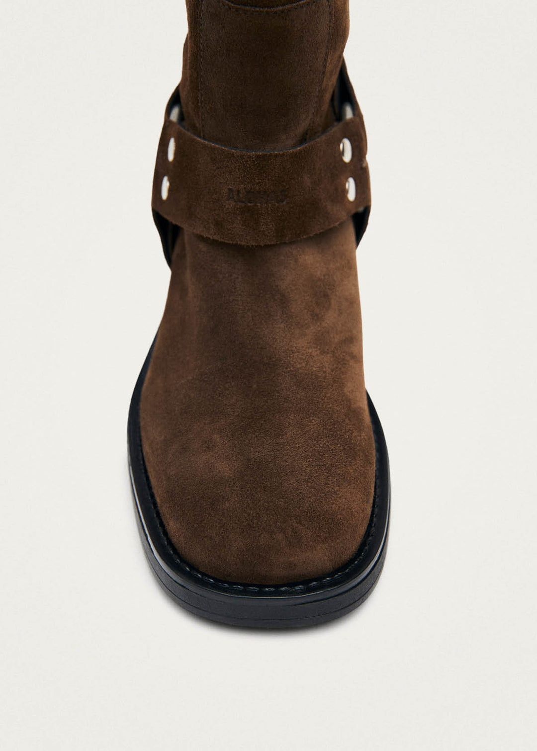 Tomi Suede Brown Leather Boots