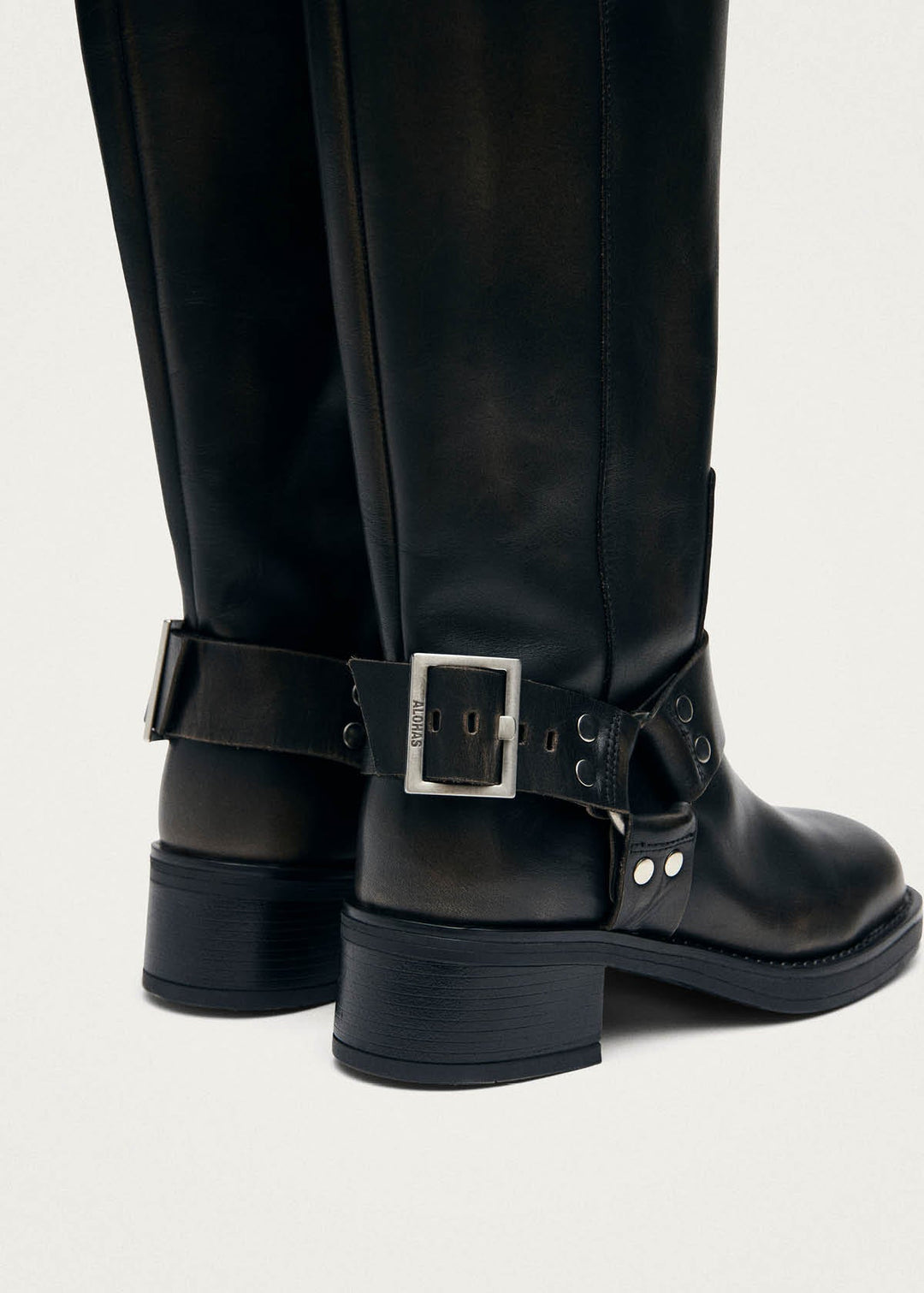 Tomi Vintage Effect Brown Leather Boots