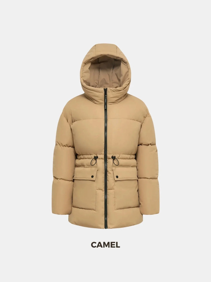 WarmCore™ Classic Cinched Waist Puffer Jacket