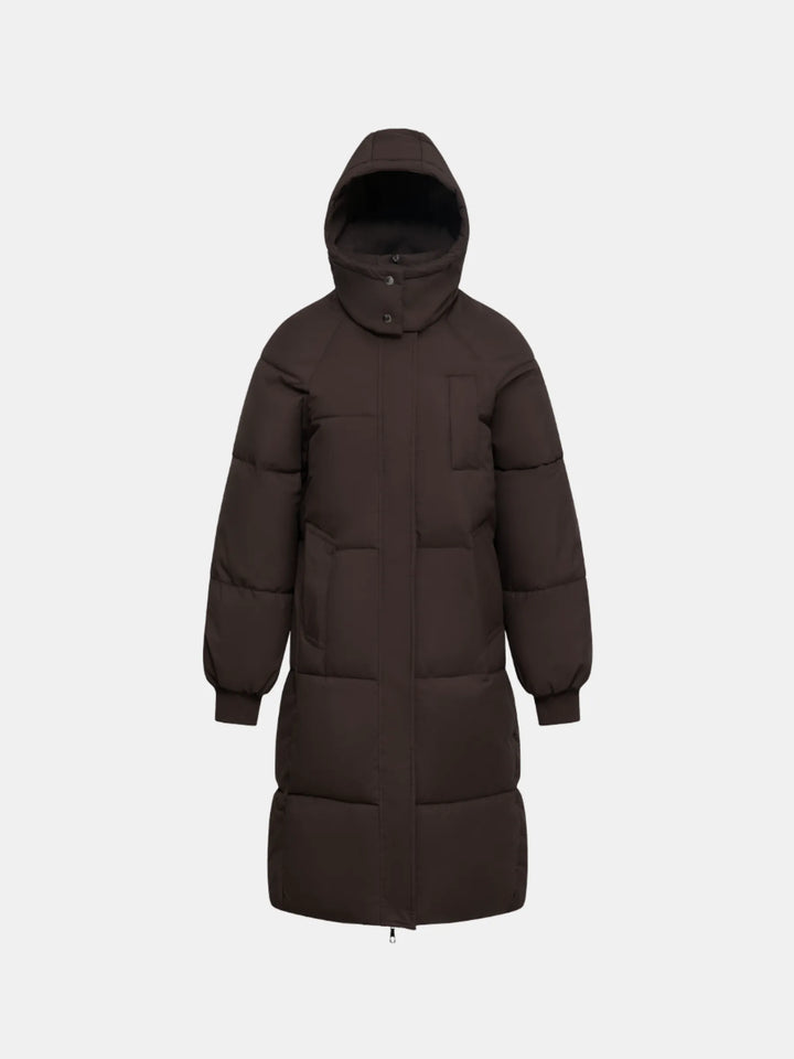 WarmCore™ Classic Long Hooded Puffer Jacket