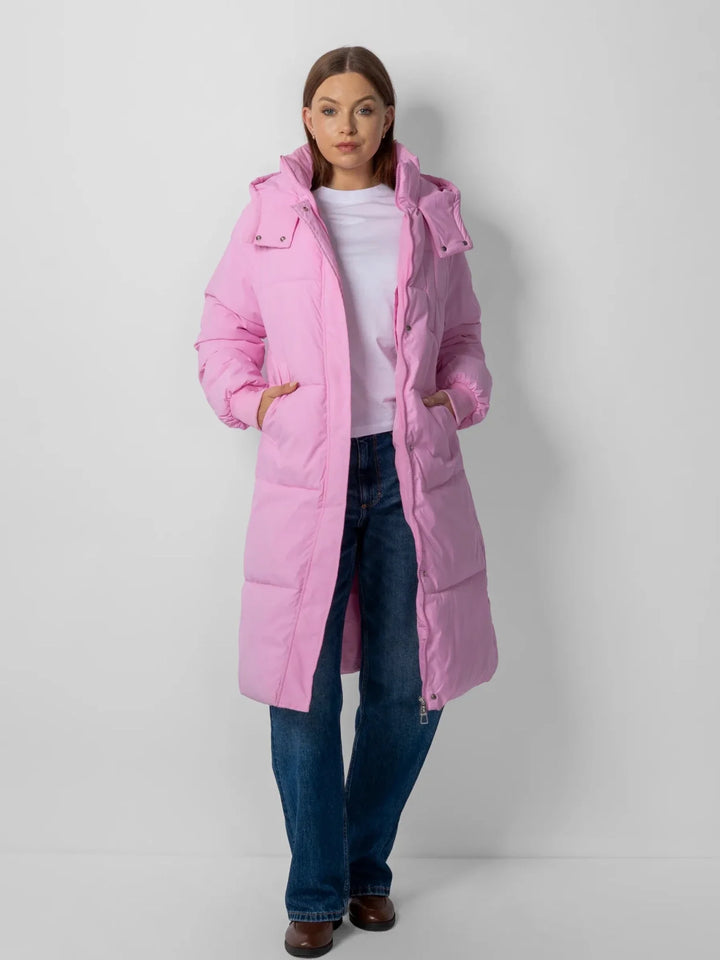 WarmCore™ Classic Long Hooded Puffer Jacket
