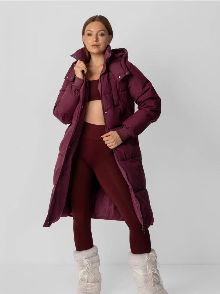 WarmCore™ Classic Long Hooded Puffer Jacket