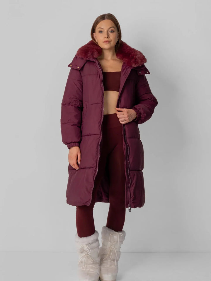 WarmCore™ Classic Long Hooded Puffer Jacket