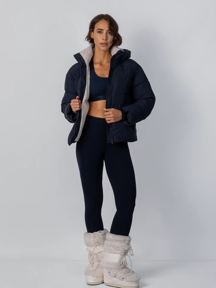 WarmCore™ Classic Short Detachable Hooded Puffer Jacket