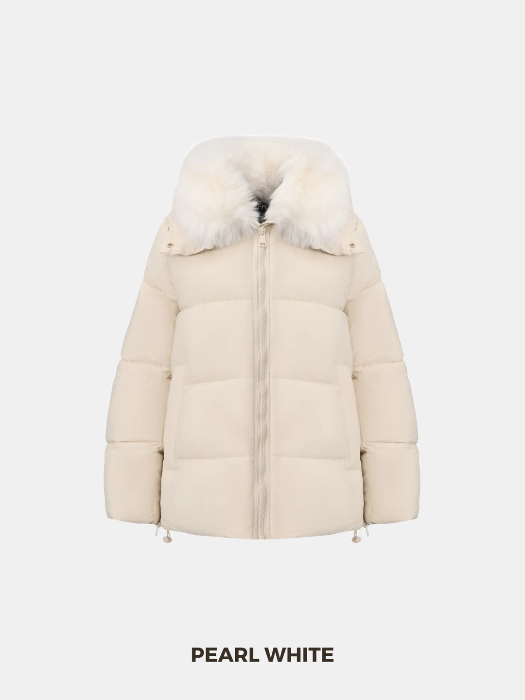 WarmCore™ Detachable Faux Fur Collar Hooded Puffer