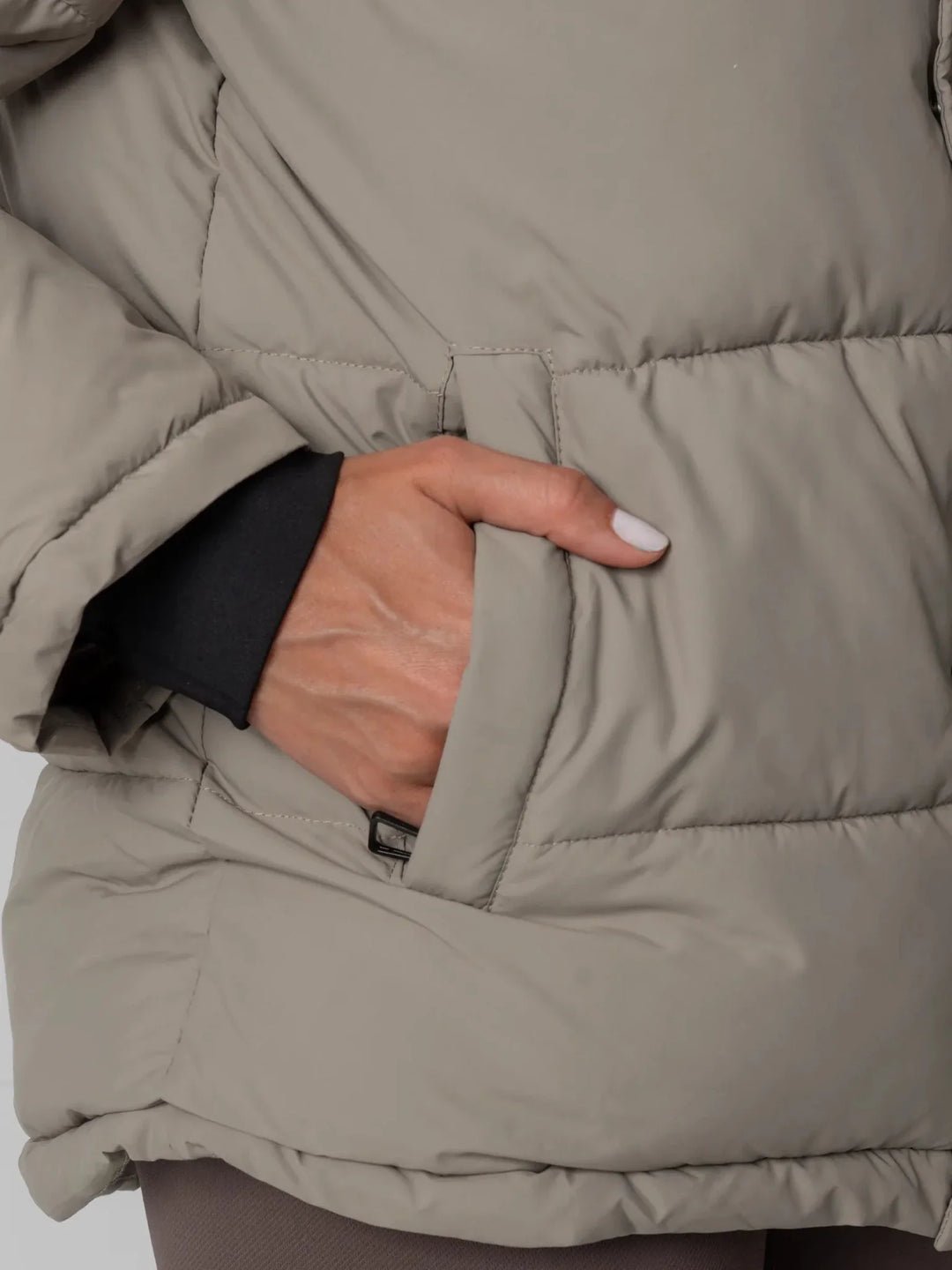WarmCore™ Detachable Hooded Regular Length Puffer Jacket