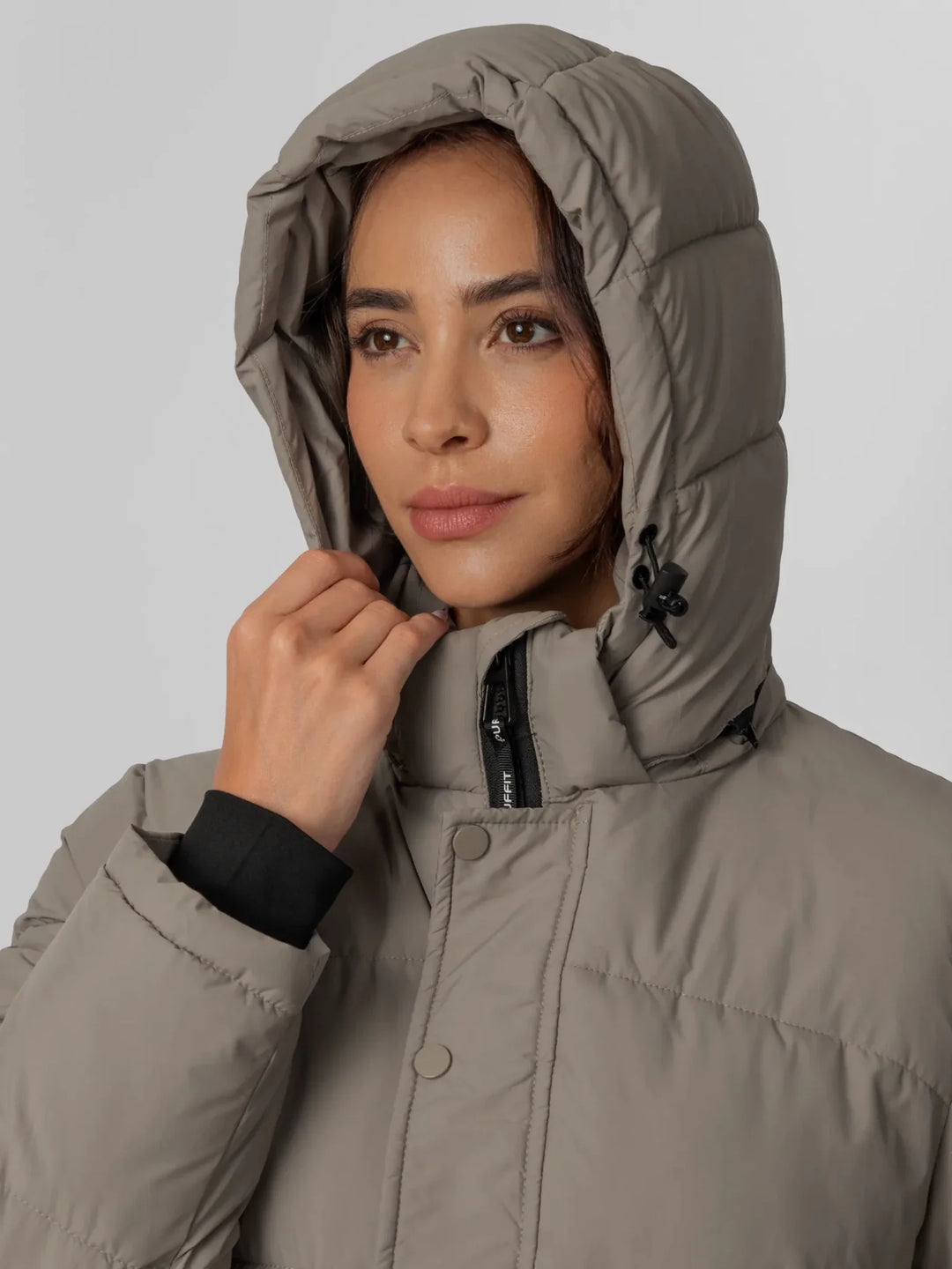 WarmCore™ Detachable Hooded Regular Length Puffer Jacket