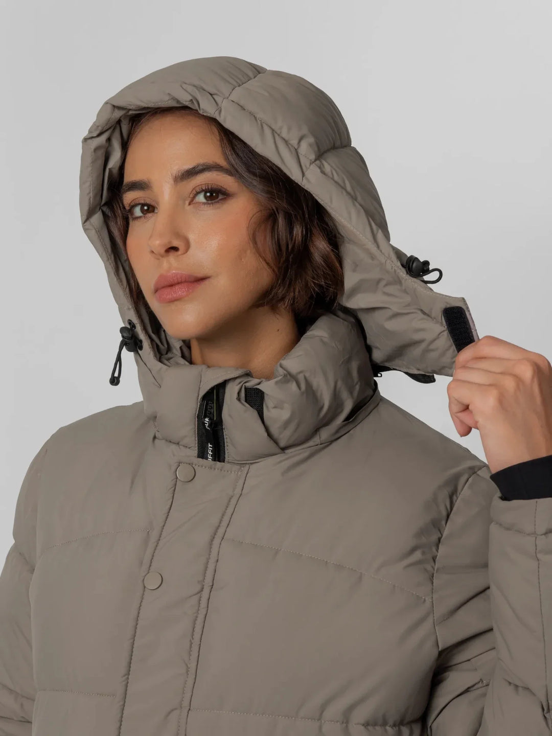 WarmCore™ Detachable Hooded Regular Length Puffer Jacket