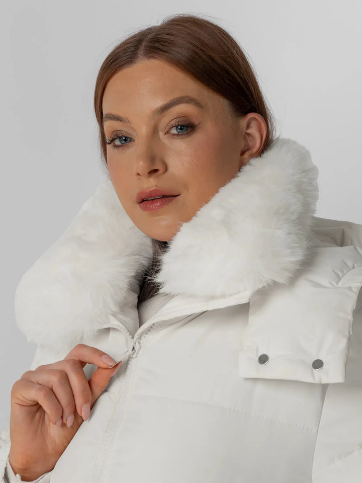 WarmCore™ Classic Long Hooded Puffer Jacket