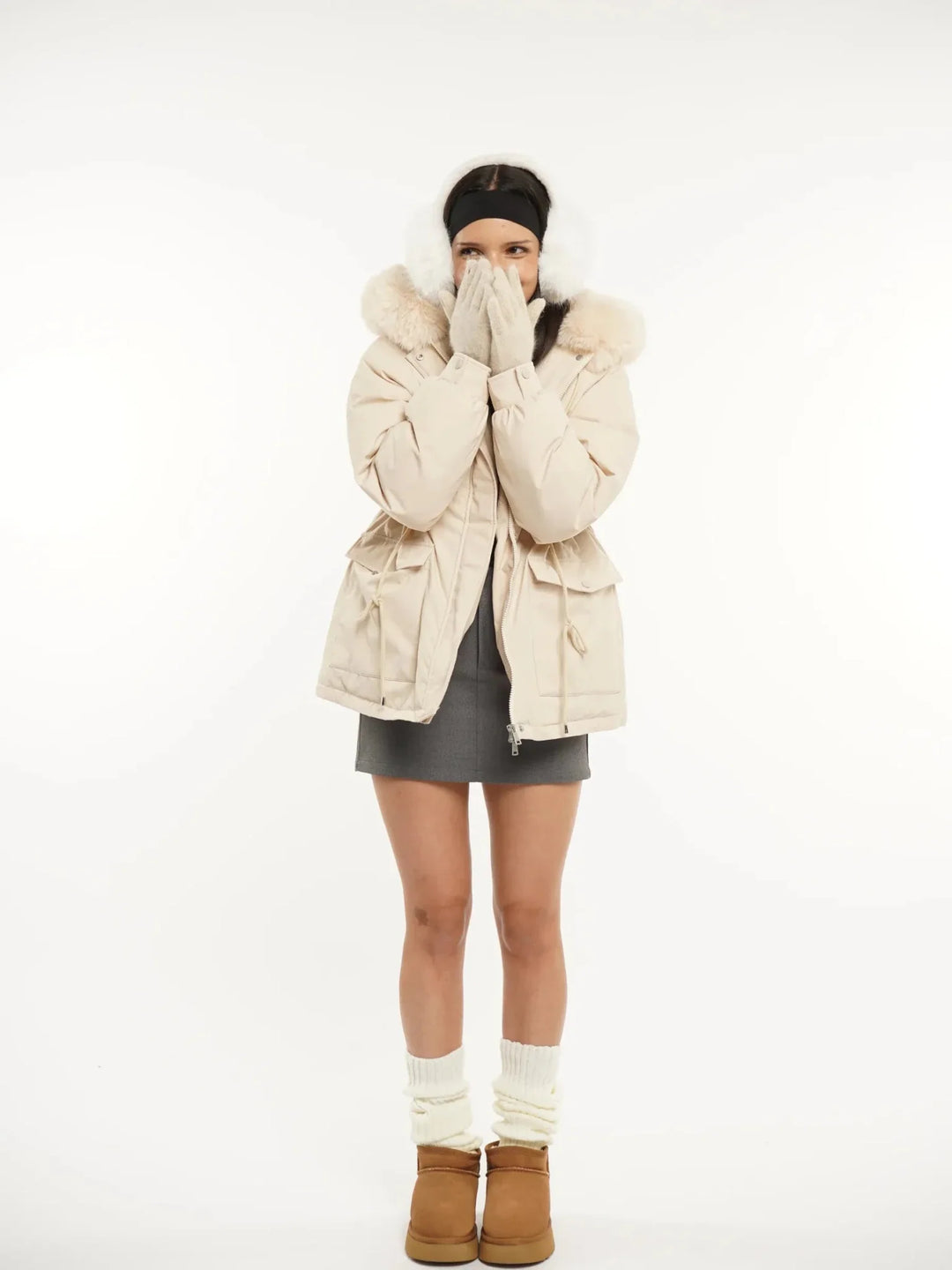 WarmCore™ Faux Fur Lined And Trim Parka