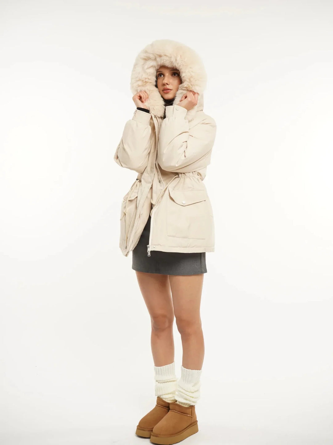 WarmCore™ Faux Fur Lined And Trim Parka
