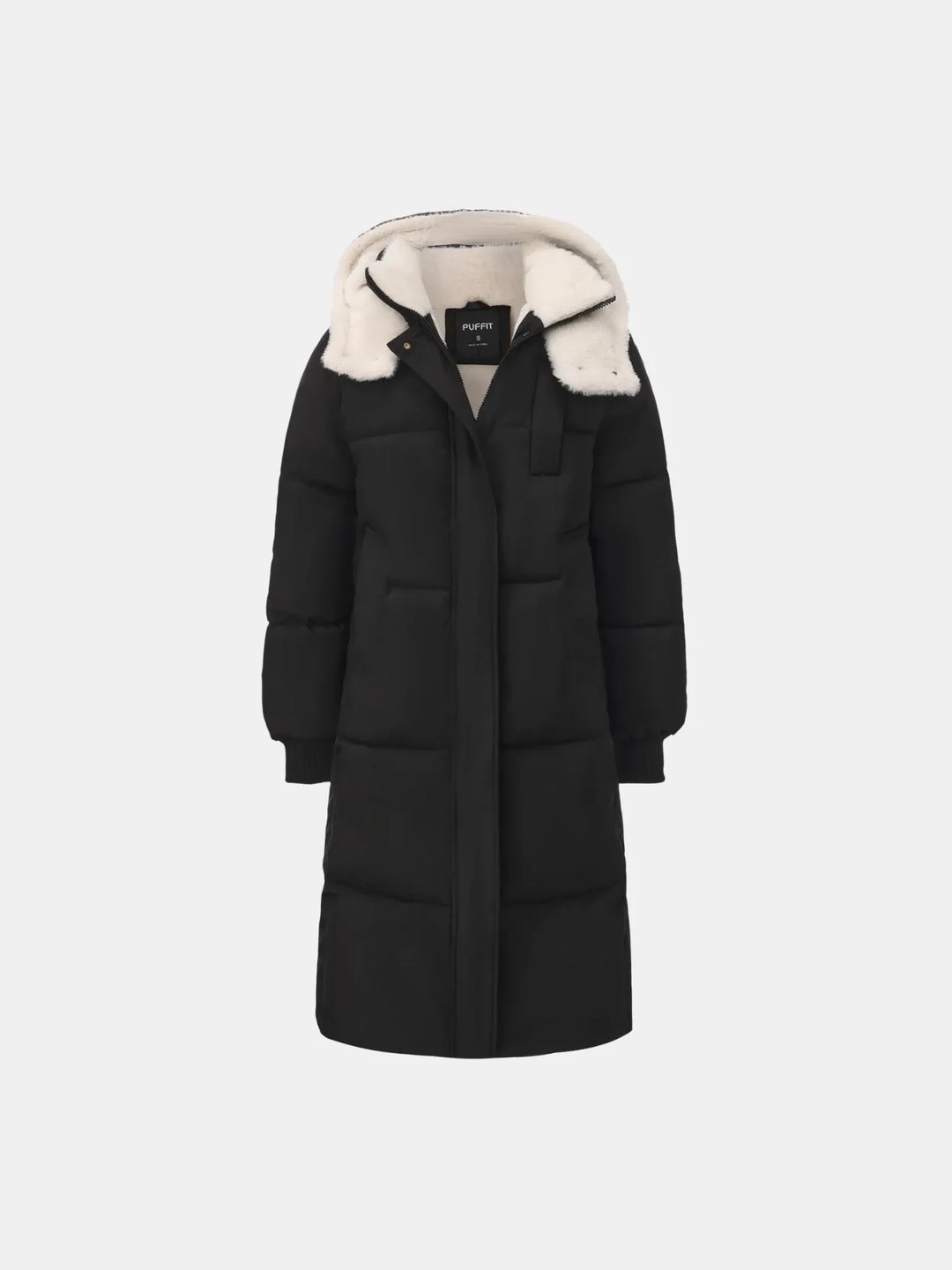 WarmCore™ Faux Fur Lined Classic Long Puffer