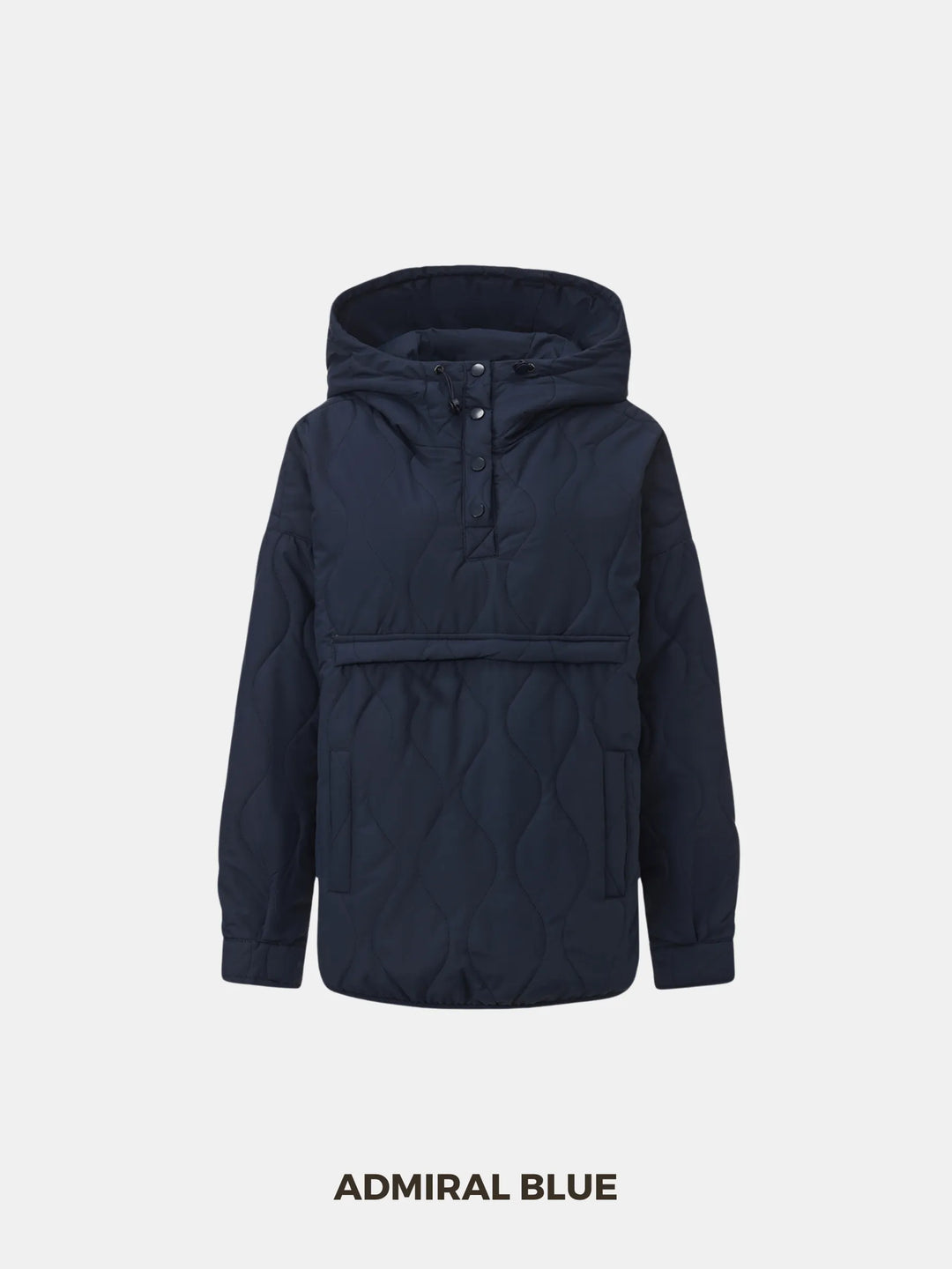 WarmCore™ Kangaroo Pocket Packable Quilted Puffer Hoodie