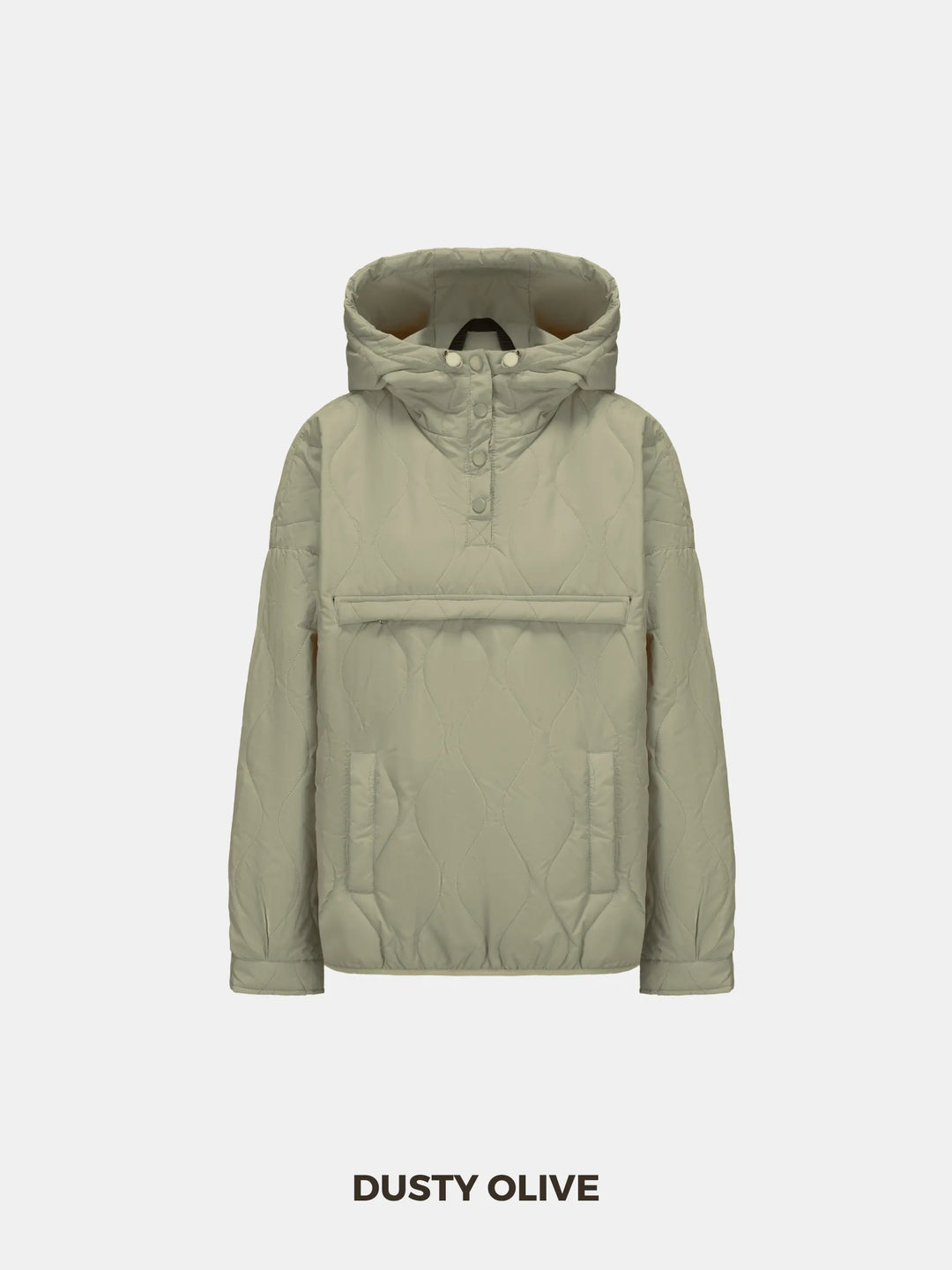 WarmCore™ Kangaroo Pocket Packable Quilted Puffer Hoodie