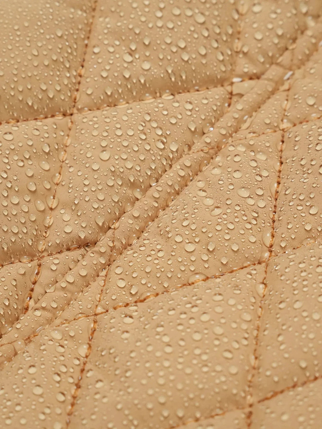 WarmCore™ Long Dimond Quilted Belted Puffer