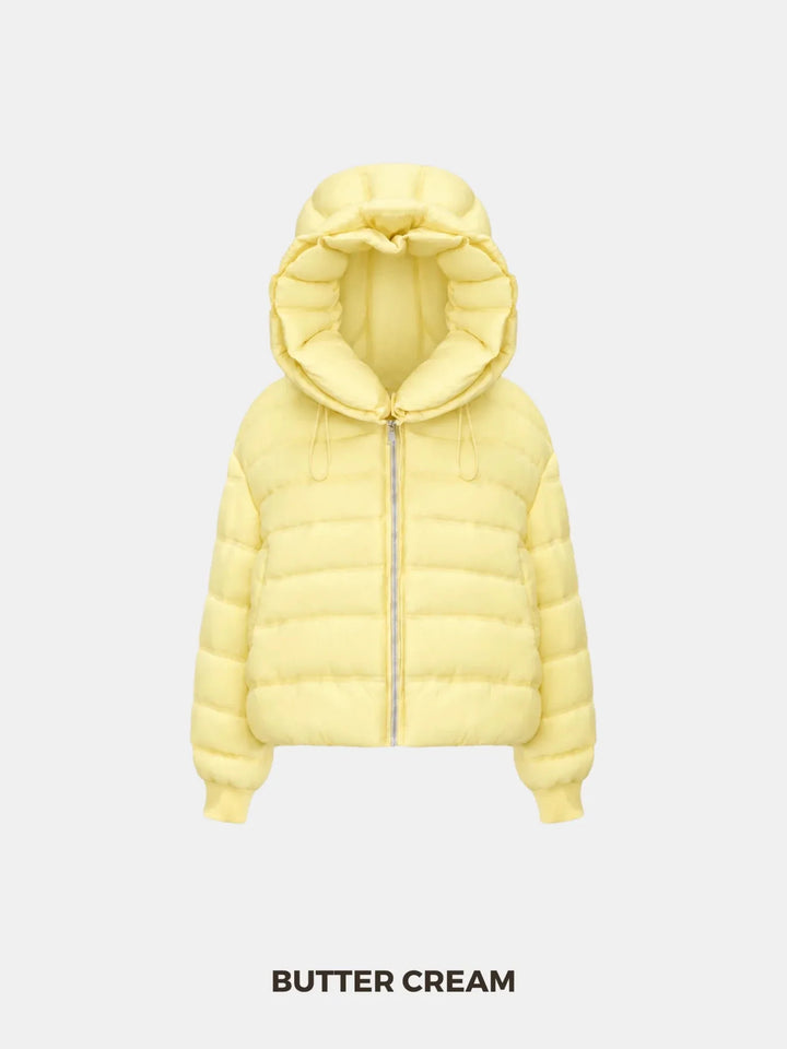 WarmCore™ Oversized Hood Short Puffer Jacket