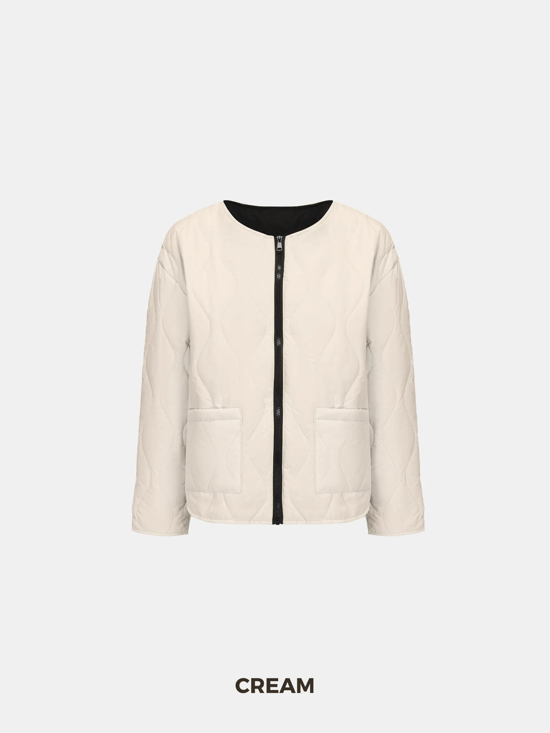 WarmCore™ Round Neck Quilted Puffer Jacket