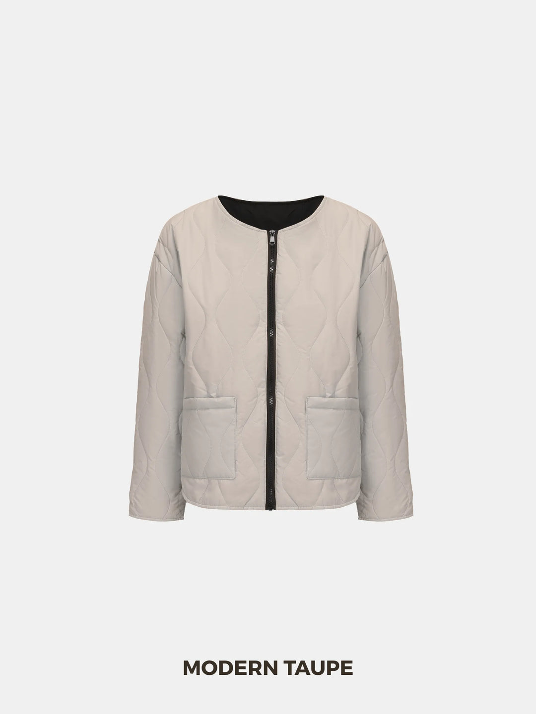 WarmCore™ Round Neck Quilted Puffer Jacket