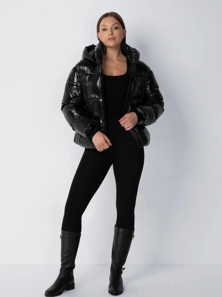 WarmCore™ Classic Short Detachable Hooded Puffer Jacket