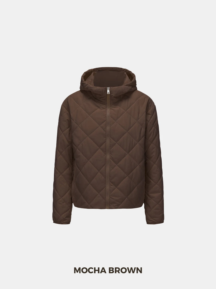 WarmCore™ Short Diamond Quilted Jacket