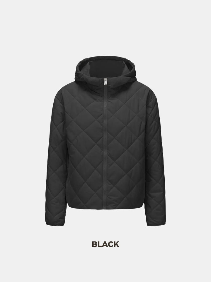 WarmCore™ Short Diamond Quilted Jacket
