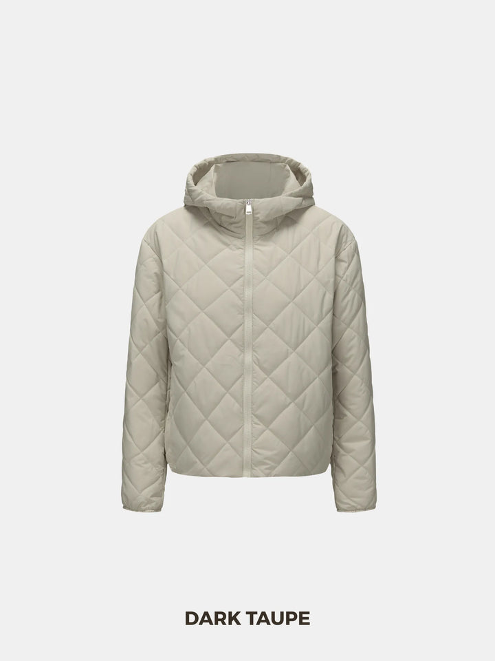 WarmCore™ Short Diamond Quilted Jacket