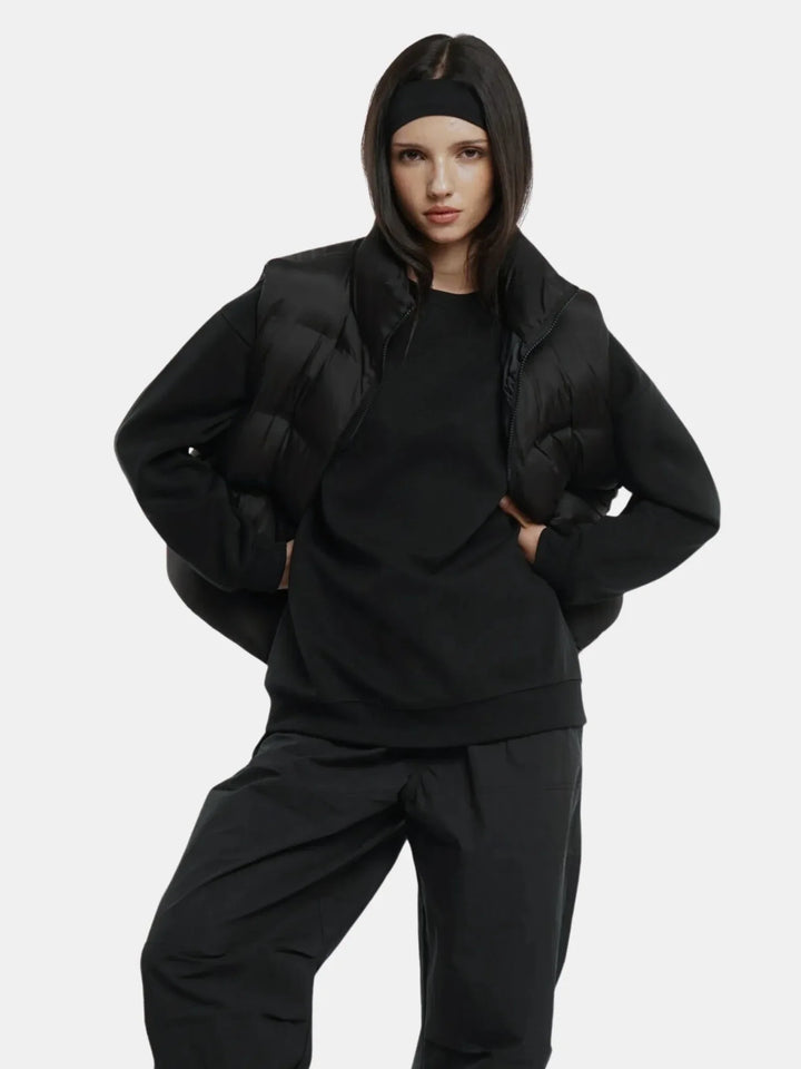 WarmCore™ Taped Seams Funnel Neck Puffer Gilet